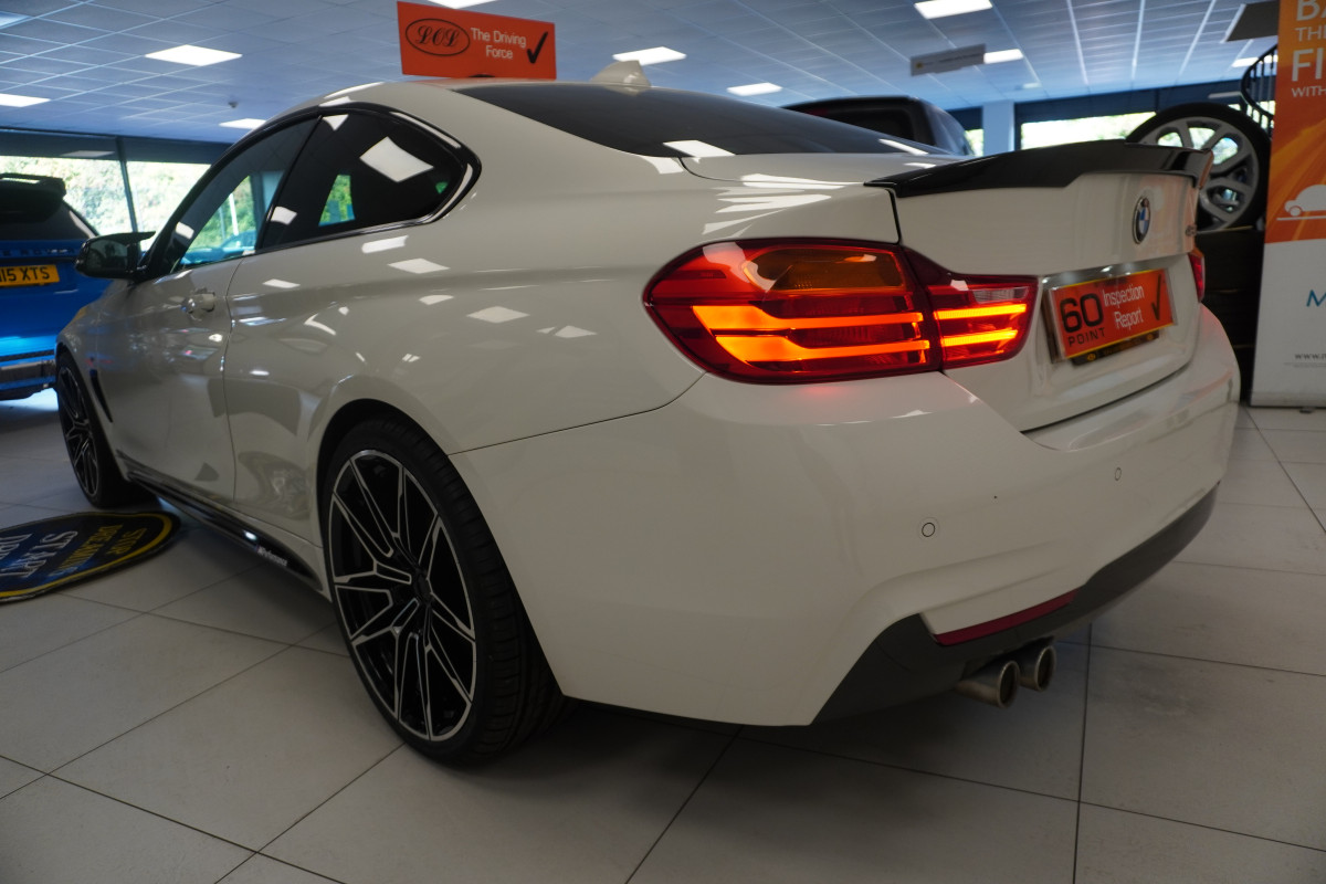 2017 BMW 420D M SPORT COUPE with LEATHER — ONLY 85K