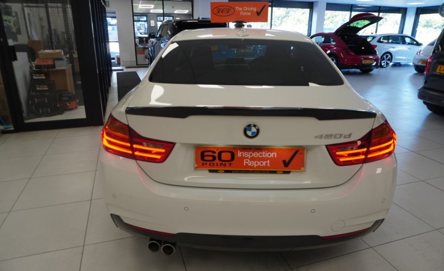 2017 BMW 420D M SPORT COUPE with LEATHER — ONLY 85K