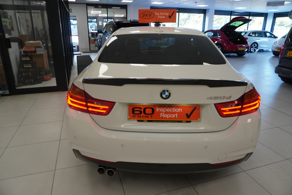 2017 BMW 420D M SPORT COUPE with LEATHER — ONLY 85K