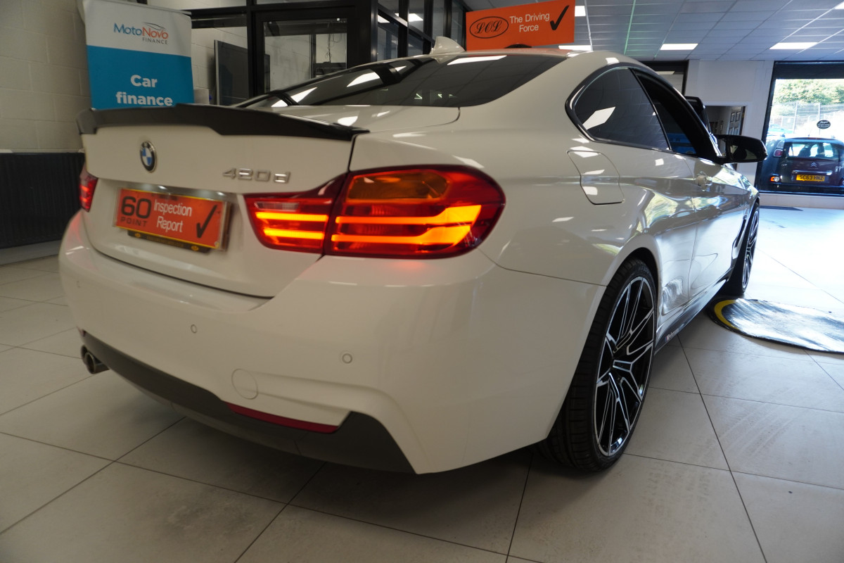 2017 BMW 420D M SPORT COUPE with LEATHER — ONLY 85K