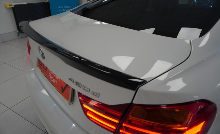 2017 BMW 420D M SPORT COUPE with LEATHER — ONLY 85K