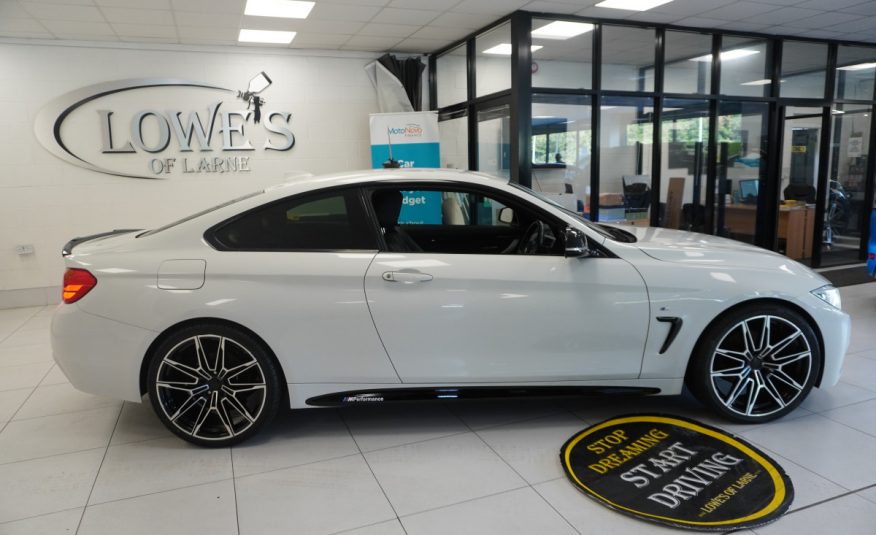 2017 BMW 420D M SPORT COUPE with LEATHER — ONLY 85K
