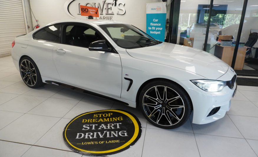 2017 BMW 420D M SPORT COUPE with LEATHER — ONLY 85K