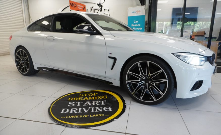 2017 BMW 420D M SPORT COUPE with LEATHER — ONLY 85K