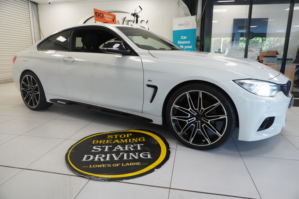 2017 BMW 420D M SPORT COUPE with LEATHER — ONLY 85K