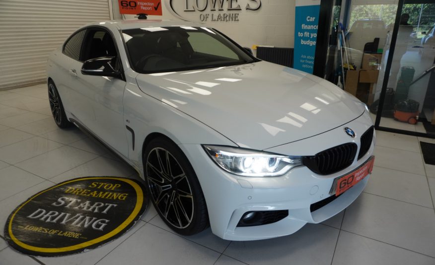 2017 BMW 420D M SPORT COUPE with LEATHER — ONLY 85K
