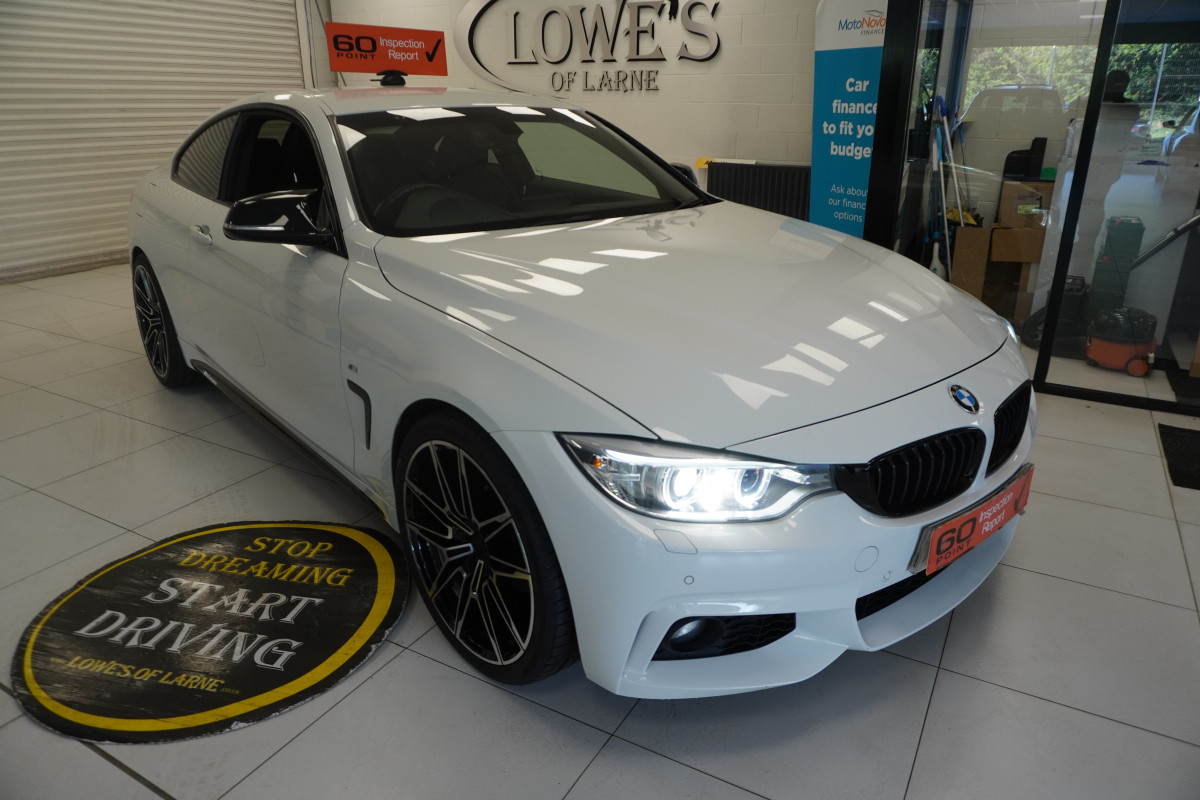 2017 BMW 420D M SPORT COUPE with LEATHER — ONLY 85K
