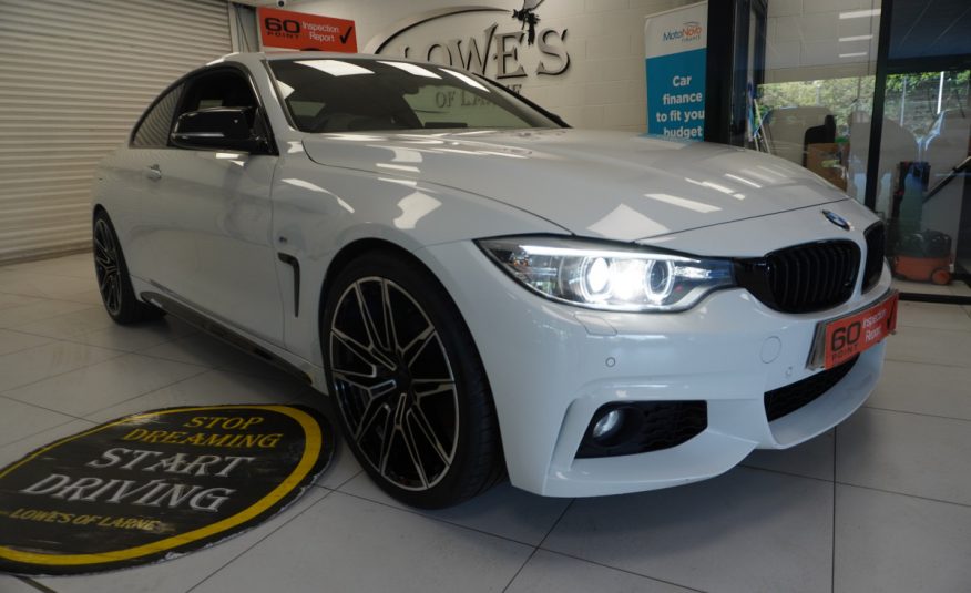 2017 BMW 420D M SPORT COUPE with LEATHER — ONLY 85K