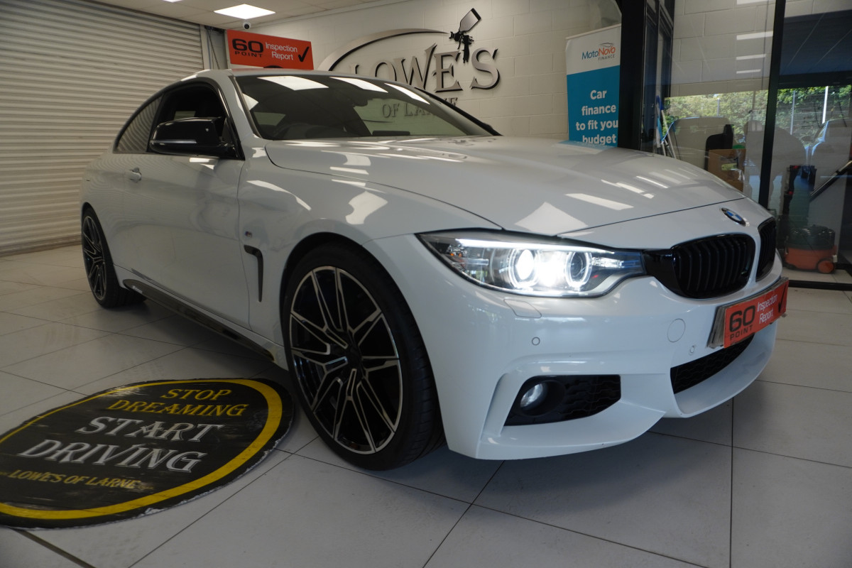 2017 BMW 420D M SPORT COUPE with LEATHER — ONLY 85K
