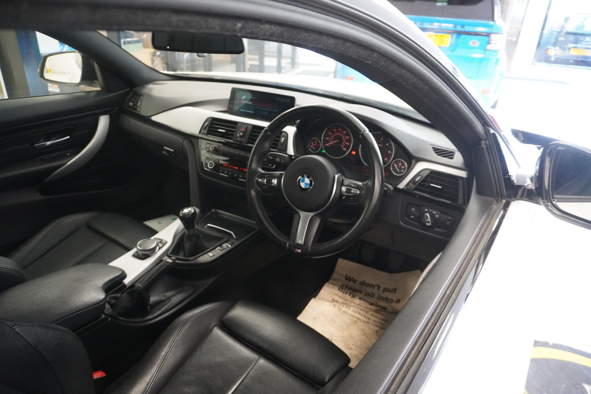 2017 BMW 420D M SPORT COUPE with LEATHER — ONLY 85K