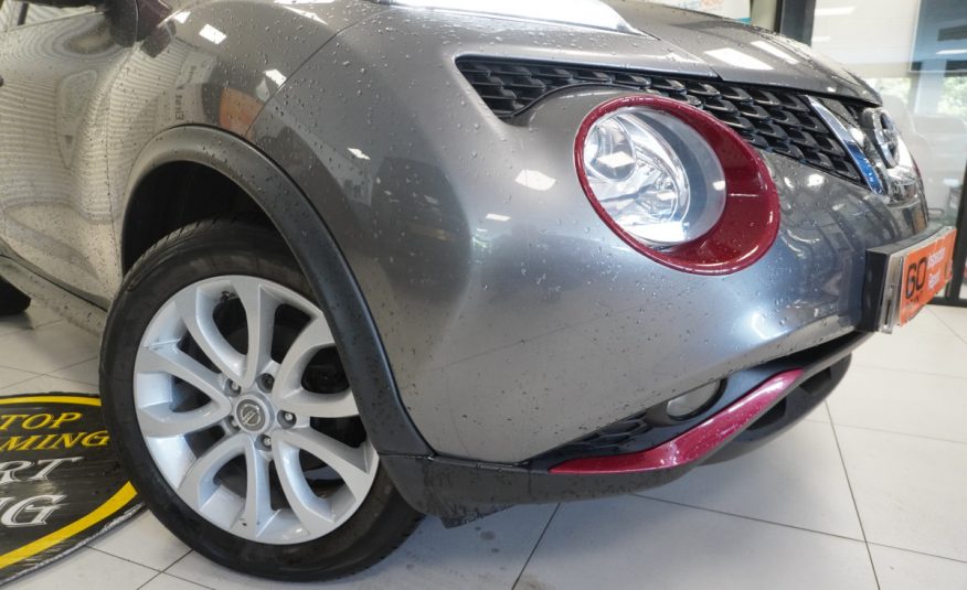 2015 (SEPT) NISSAN JUKE 1.5 DCi TEKNA with BLACK LEATHER, SAT NAV