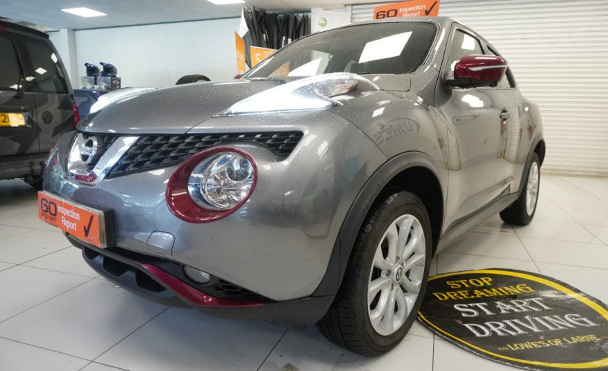2015 (SEPT) NISSAN JUKE 1.5 DCi TEKNA with BLACK LEATHER, SAT NAV
