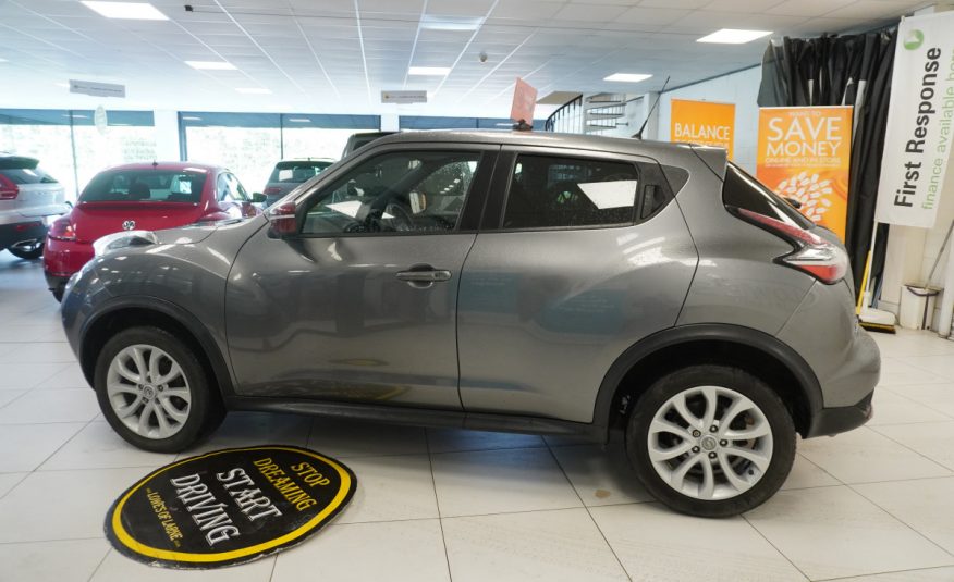 2015 (SEPT) NISSAN JUKE 1.5 DCi TEKNA with BLACK LEATHER, SAT NAV