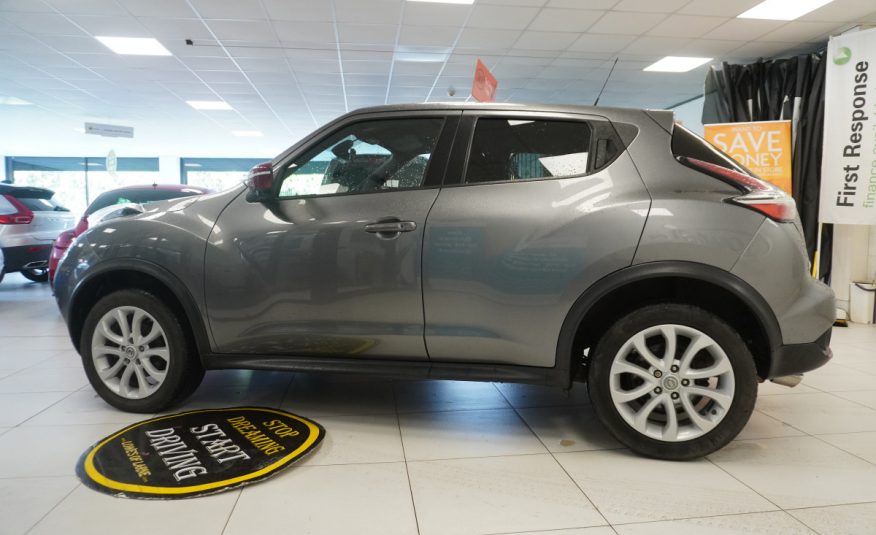 2015 (SEPT) NISSAN JUKE 1.5 DCi TEKNA with BLACK LEATHER, SAT NAV