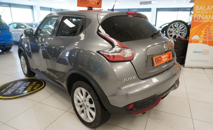 2015 (SEPT) NISSAN JUKE 1.5 DCi TEKNA with BLACK LEATHER, SAT NAV