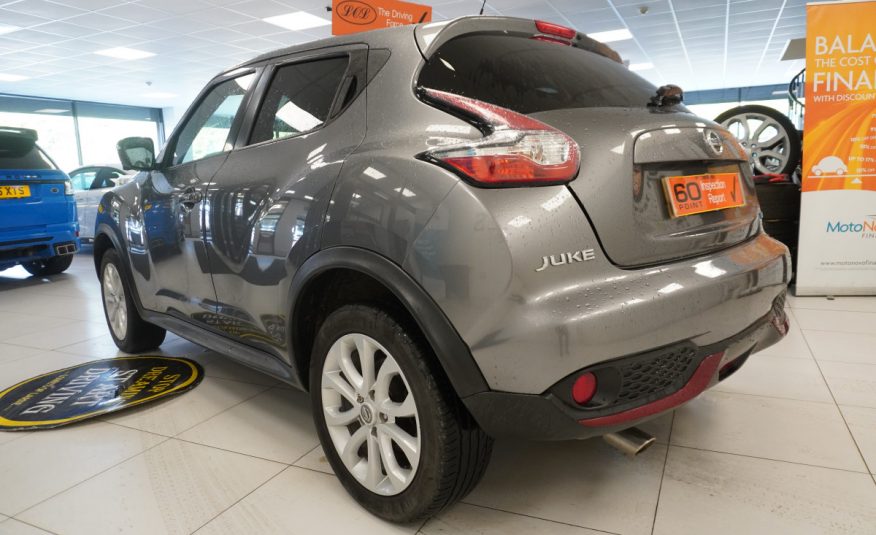 2015 (SEPT) NISSAN JUKE 1.5 DCi TEKNA with BLACK LEATHER, SAT NAV