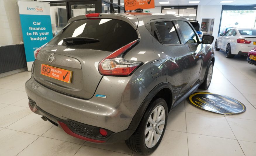 2015 (SEPT) NISSAN JUKE 1.5 DCi TEKNA with BLACK LEATHER, SAT NAV