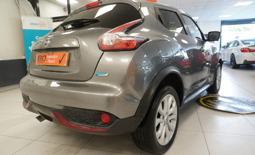 2015 (SEPT) NISSAN JUKE 1.5 DCi TEKNA with BLACK LEATHER, SAT NAV