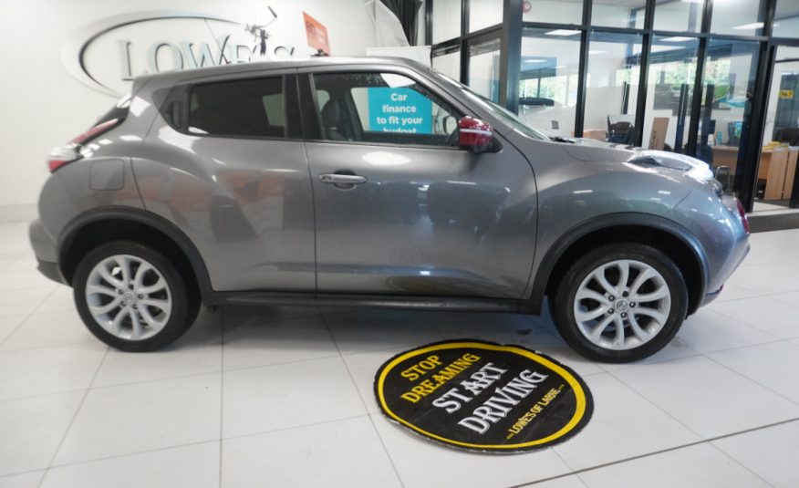 2015 (SEPT) NISSAN JUKE 1.5 DCi TEKNA with BLACK LEATHER, SAT NAV