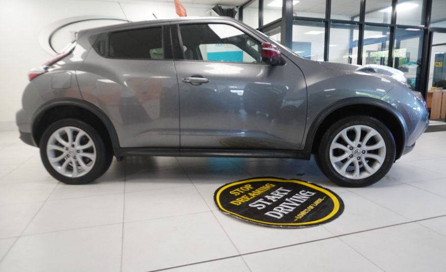 2015 (SEPT) NISSAN JUKE 1.5 DCi TEKNA with BLACK LEATHER, SAT NAV