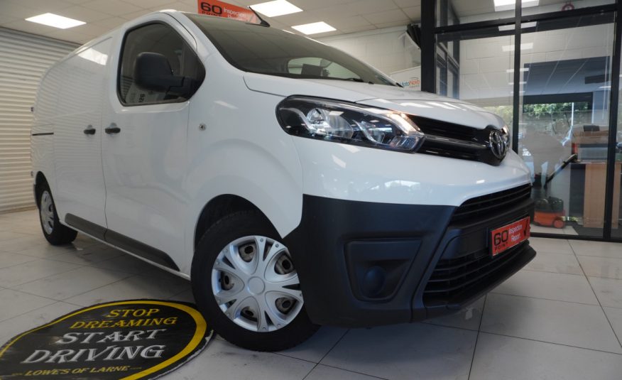2019 TOYOTA PROACE 1.6D ACTIVE 6 DOOR — ONLY 45K — NO VAT — (NO VRT IF TAKING IT SOUTHERN IRELAND)