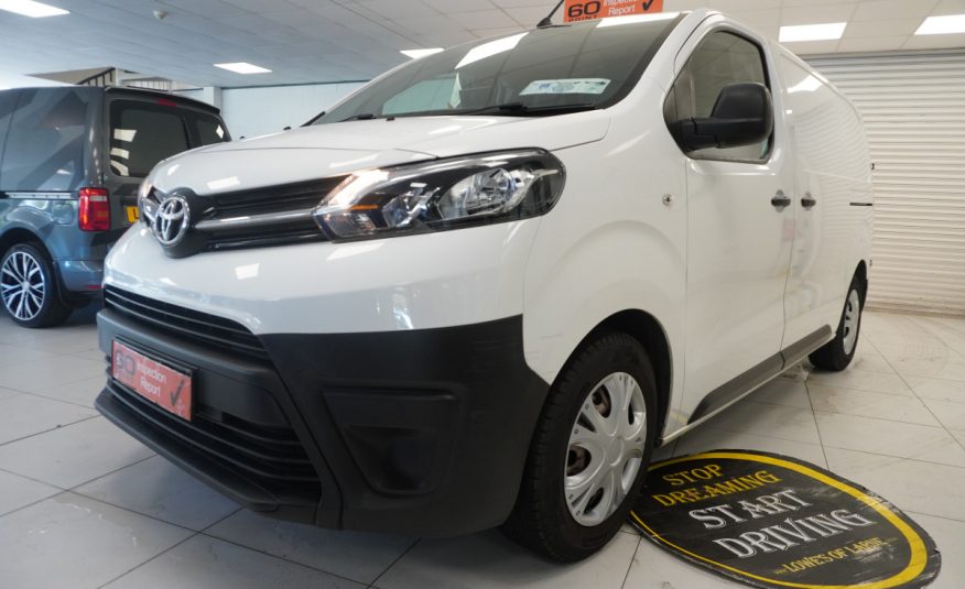 2019 TOYOTA PROACE 1.6D ACTIVE 6 DOOR — ONLY 45K — NO VAT — (NO VRT IF TAKING IT SOUTHERN IRELAND)