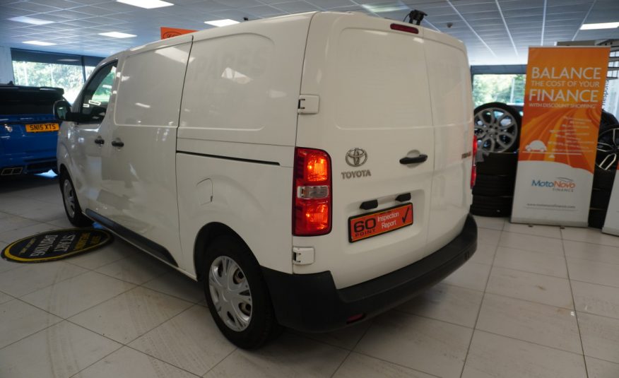 2019 TOYOTA PROACE 1.6D ACTIVE 6 DOOR — ONLY 45K — NO VAT — (NO VRT IF TAKING IT SOUTHERN IRELAND)