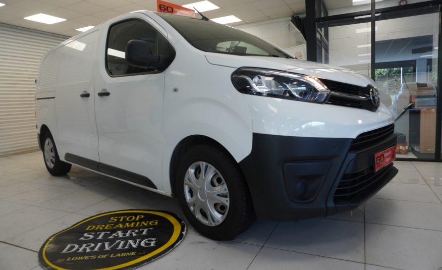 2019 TOYOTA PROACE 1.6D ACTIVE 6 DOOR — ONLY 45K — NO VAT — (NO VRT IF TAKING IT SOUTHERN IRELAND)