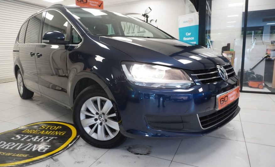 2014 (AUG) VW SHARAN 2.0 TDi SE BlueMOTION 7 SEATER — JUST HAD NEW FLYWHEEL AND CLUTCH KIT