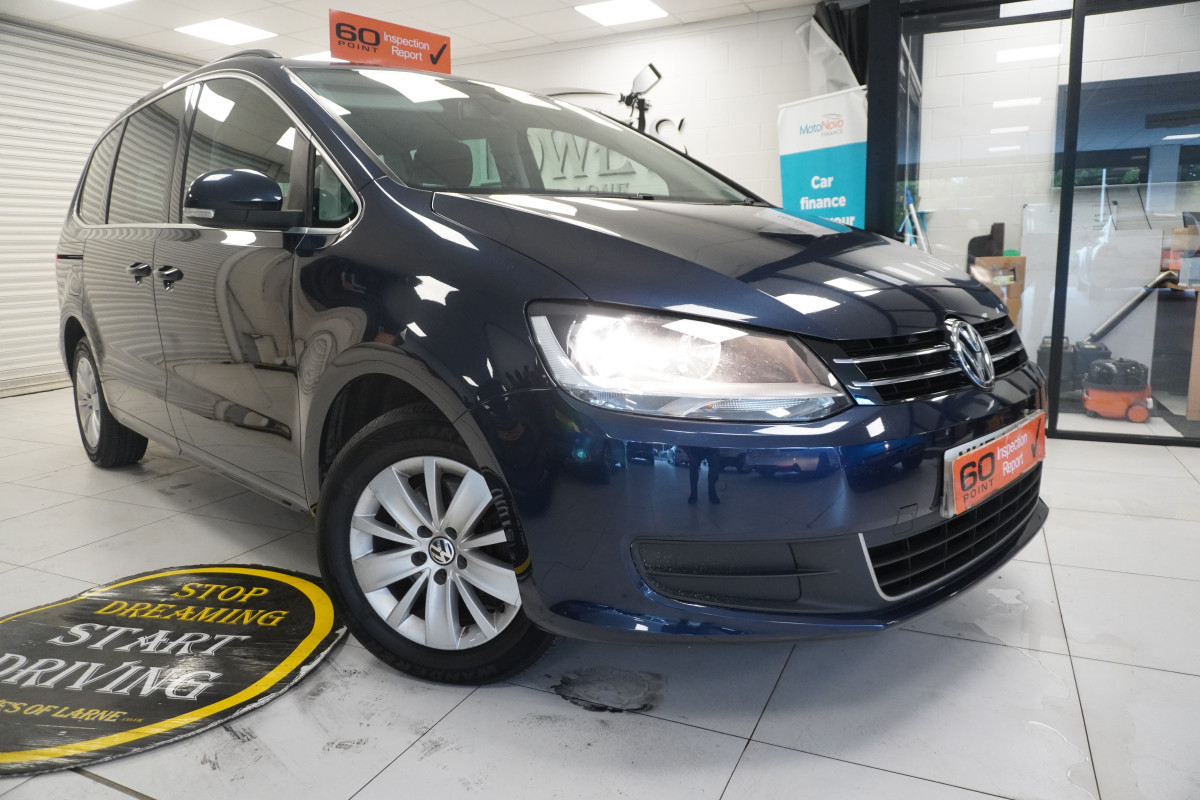 2014 (AUG) VW SHARAN 2.0 TDi SE BlueMOTION 7 SEATER — JUST HAD NEW FLYWHEEL AND CLUTCH KIT