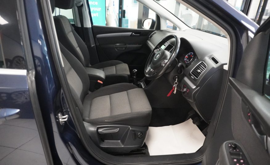 2014 (AUG) VW SHARAN 2.0 TDi SE BlueMOTION 7 SEATER — JUST HAD NEW FLYWHEEL AND CLUTCH KIT