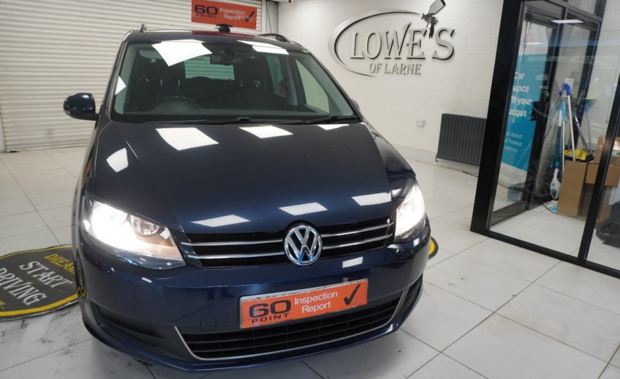 2014 (AUG) VW SHARAN 2.0 TDi SE BlueMOTION 7 SEATER — JUST HAD NEW FLYWHEEL AND CLUTCH KIT