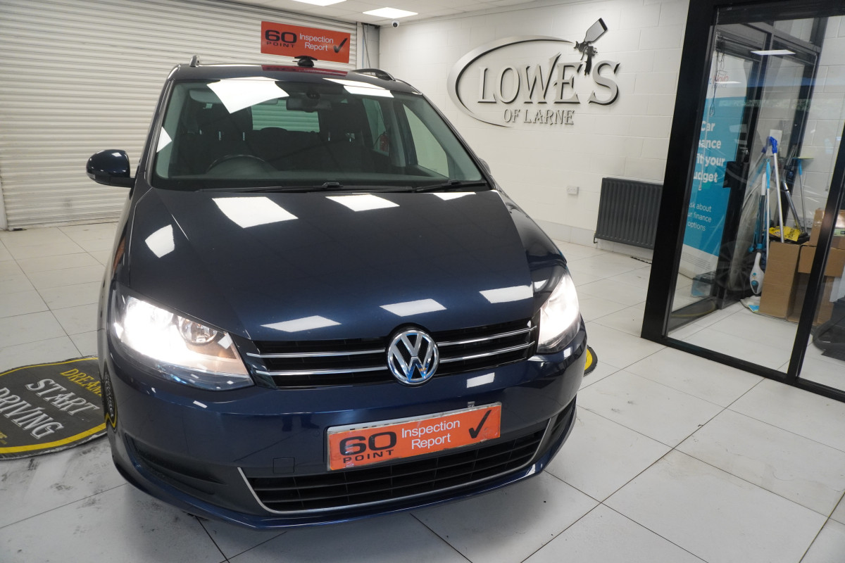 2014 (AUG) VW SHARAN 2.0 TDi SE BlueMOTION 7 SEATER — JUST HAD NEW FLYWHEEL AND CLUTCH KIT