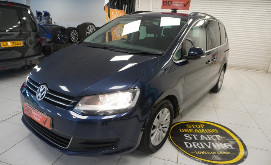 2014 (AUG) VW SHARAN 2.0 TDi SE BlueMOTION 7 SEATER — JUST HAD NEW FLYWHEEL AND CLUTCH KIT
