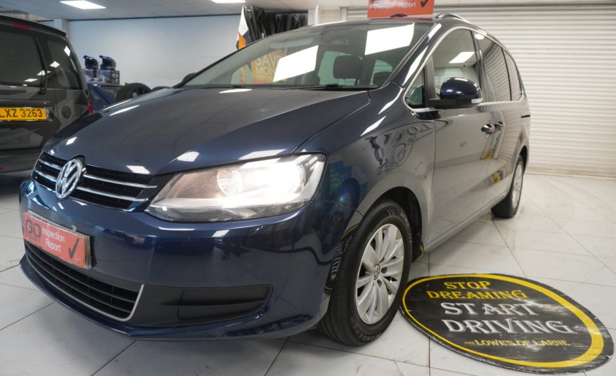 2014 (AUG) VW SHARAN 2.0 TDi SE BlueMOTION 7 SEATER — JUST HAD NEW FLYWHEEL AND CLUTCH KIT