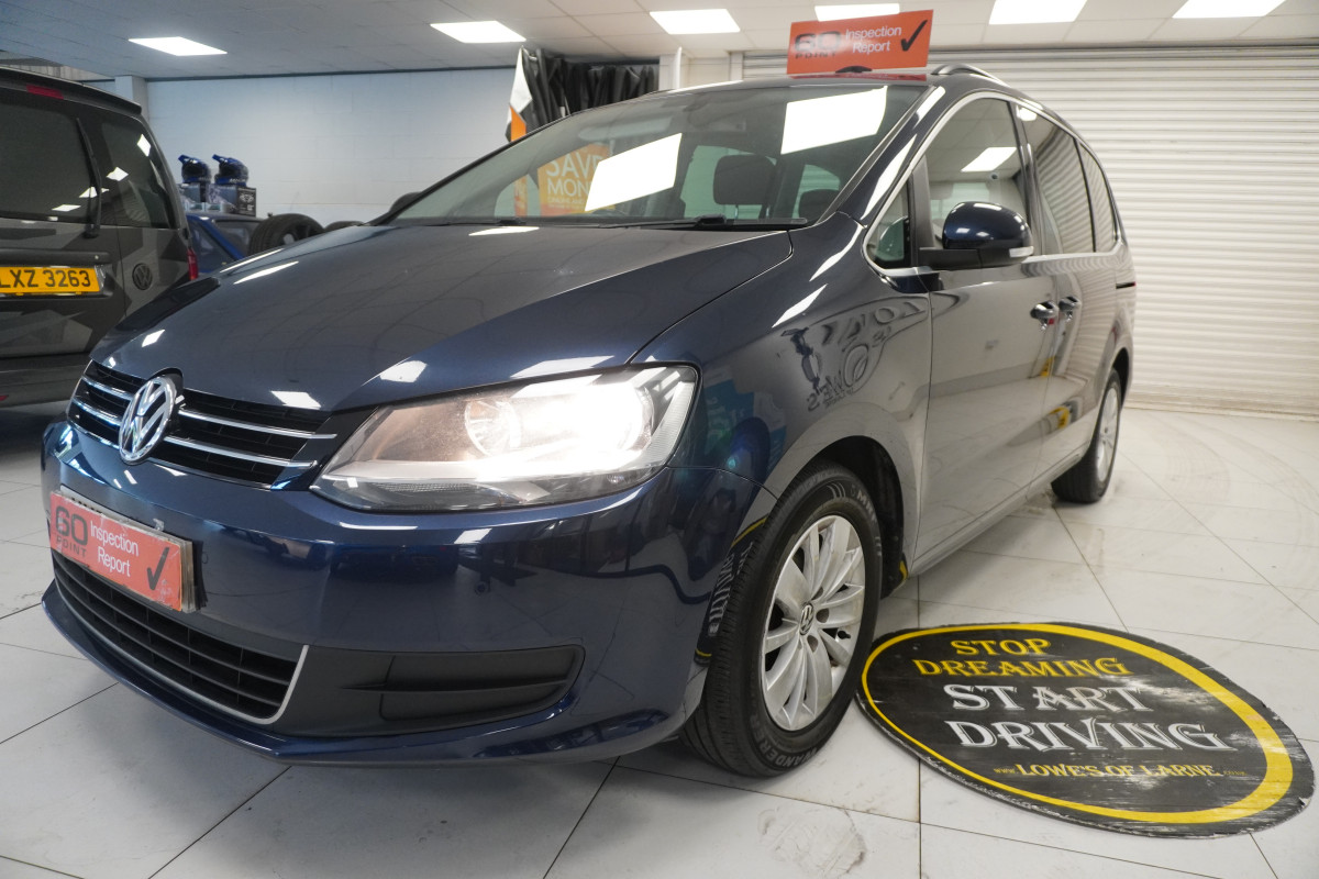 2014 (AUG) VW SHARAN 2.0 TDi SE BlueMOTION 7 SEATER — JUST HAD NEW FLYWHEEL AND CLUTCH KIT
