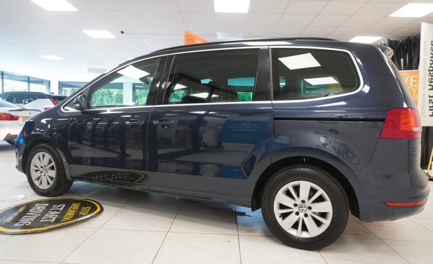 2014 (AUG) VW SHARAN 2.0 TDi SE BlueMOTION 7 SEATER — JUST HAD NEW FLYWHEEL AND CLUTCH KIT