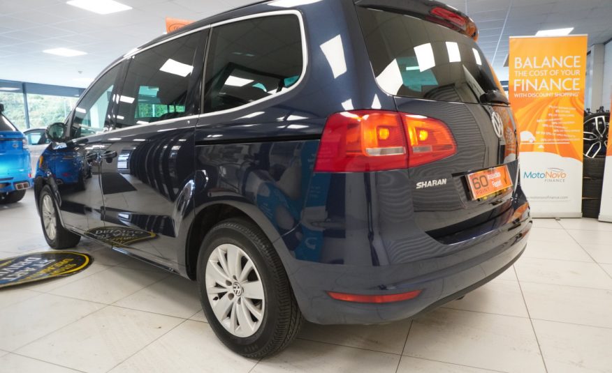 2014 (AUG) VW SHARAN 2.0 TDi SE BlueMOTION 7 SEATER — JUST HAD NEW FLYWHEEL AND CLUTCH KIT