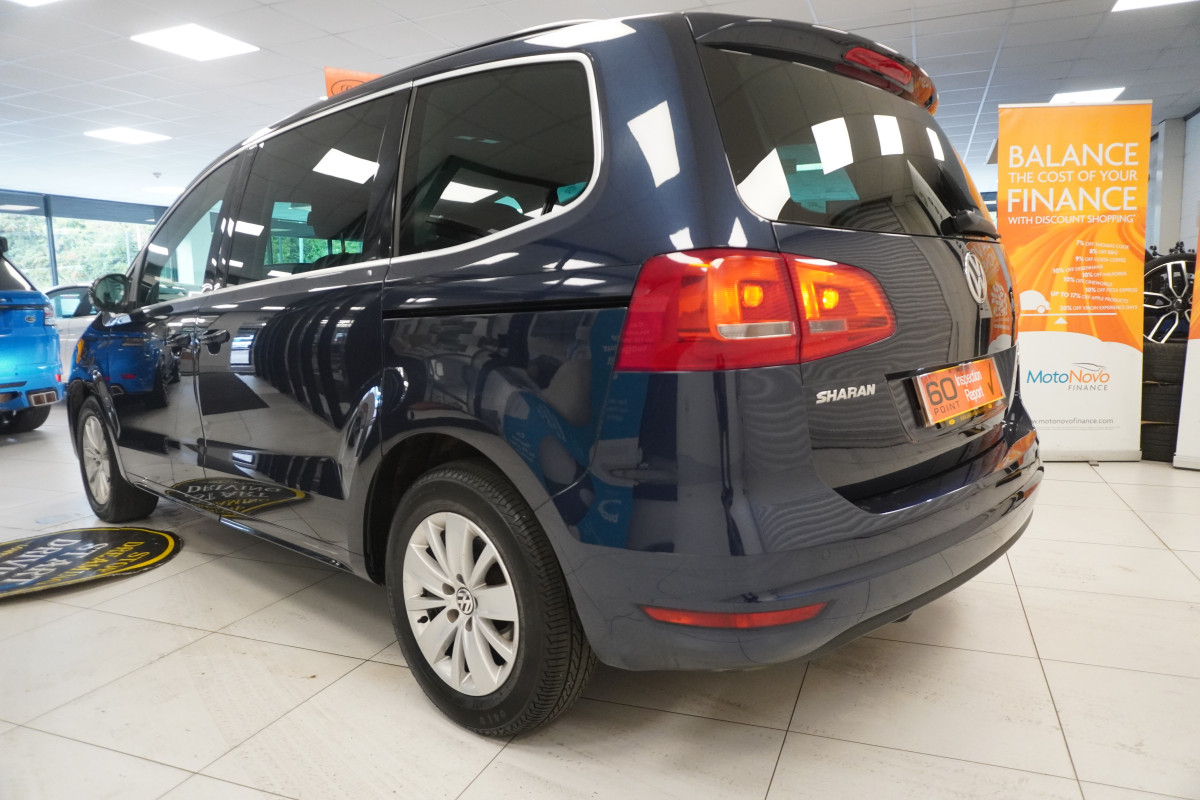 2014 (AUG) VW SHARAN 2.0 TDi SE BlueMOTION 7 SEATER — JUST HAD NEW FLYWHEEL AND CLUTCH KIT