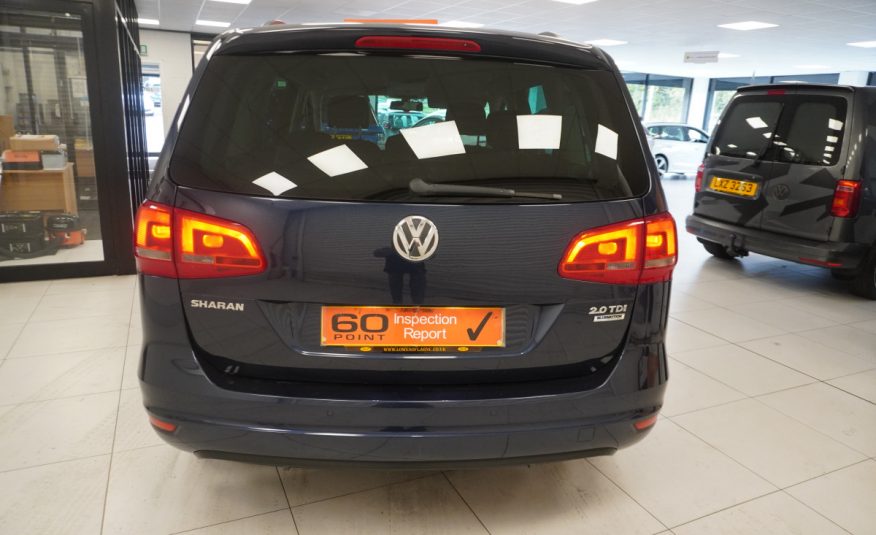 2014 (AUG) VW SHARAN 2.0 TDi SE BlueMOTION 7 SEATER — JUST HAD NEW FLYWHEEL AND CLUTCH KIT