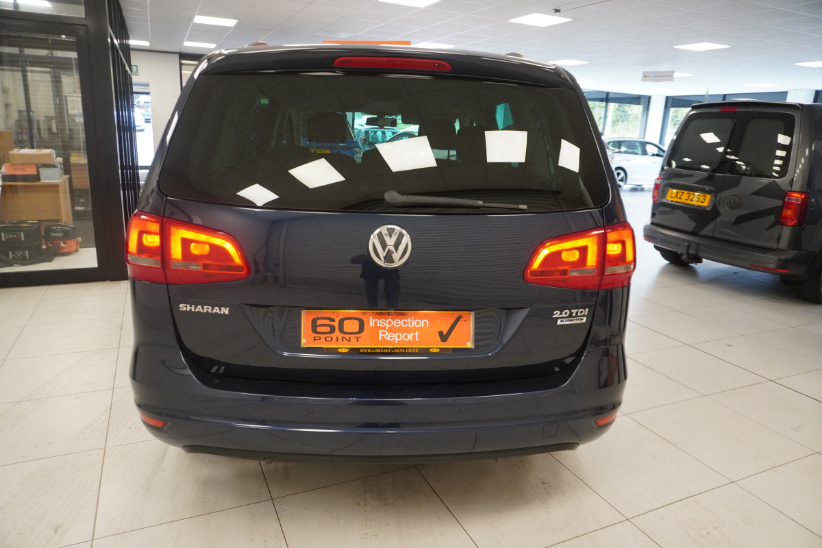 2014 (AUG) VW SHARAN 2.0 TDi SE BlueMOTION 7 SEATER — JUST HAD NEW FLYWHEEL AND CLUTCH KIT