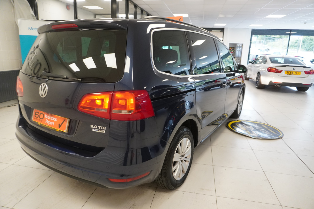 2014 (AUG) VW SHARAN 2.0 TDi SE BlueMOTION 7 SEATER — JUST HAD NEW FLYWHEEL AND CLUTCH KIT