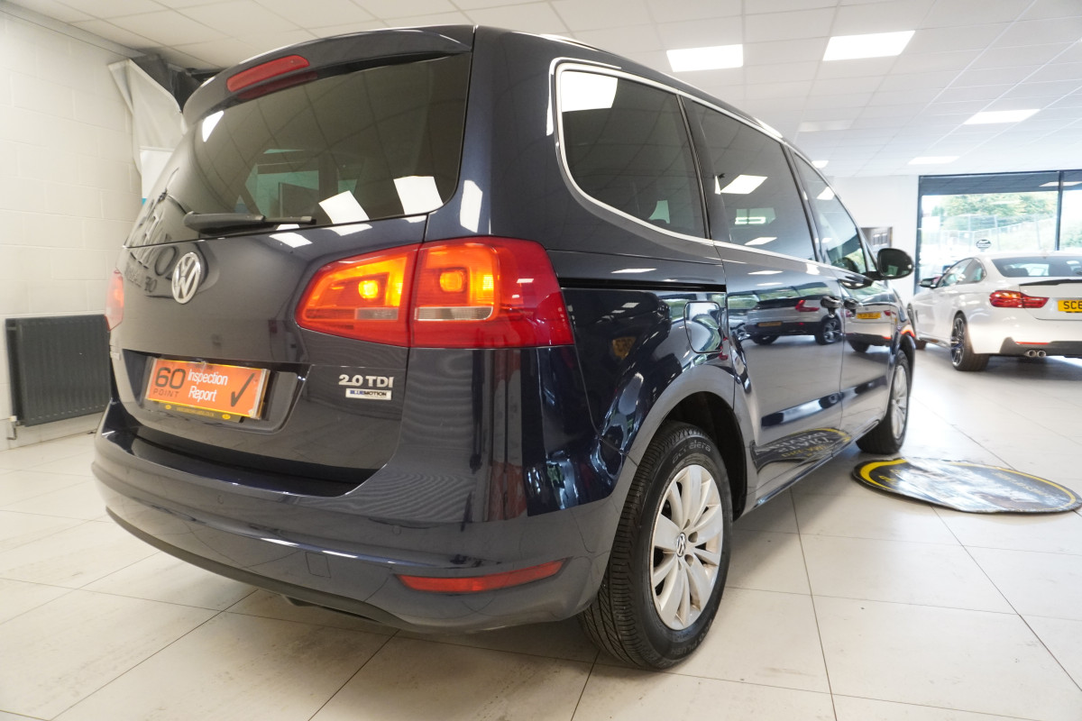 2014 (AUG) VW SHARAN 2.0 TDi SE BlueMOTION 7 SEATER — JUST HAD NEW FLYWHEEL AND CLUTCH KIT