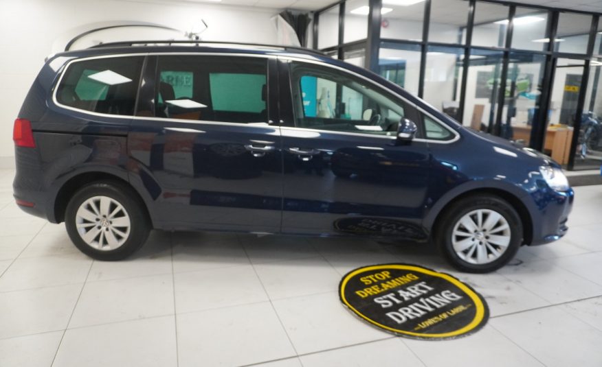 2014 (AUG) VW SHARAN 2.0 TDi SE BlueMOTION 7 SEATER — JUST HAD NEW FLYWHEEL AND CLUTCH KIT
