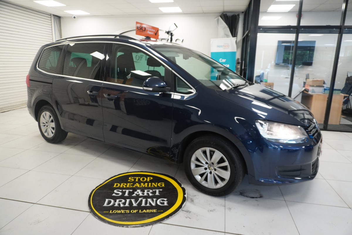 2014 (AUG) VW SHARAN 2.0 TDi SE BlueMOTION 7 SEATER — JUST HAD NEW FLYWHEEL AND CLUTCH KIT