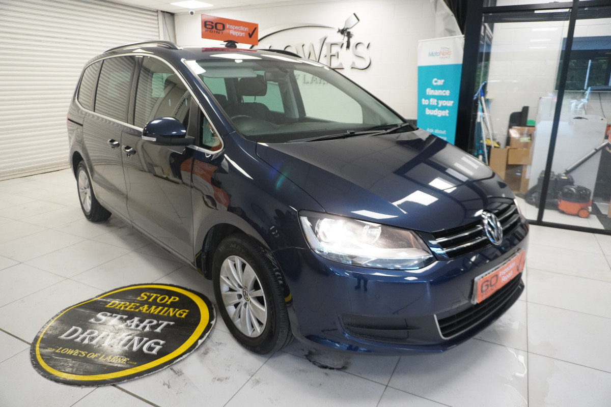 2014 (AUG) VW SHARAN 2.0 TDi SE BlueMOTION 7 SEATER — JUST HAD NEW FLYWHEEL AND CLUTCH KIT