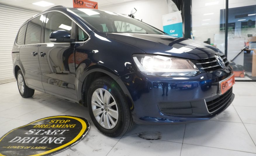 2014 (AUG) VW SHARAN 2.0 TDi SE BlueMOTION 7 SEATER — JUST HAD NEW FLYWHEEL AND CLUTCH KIT