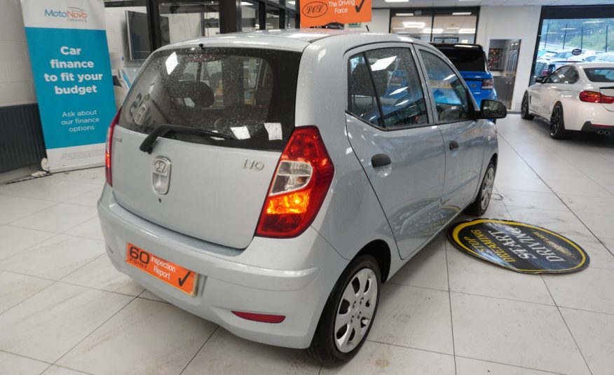 2013 (AUG) HYUNDAI i10 1.2 CLASSIC 5 DOOR with ONLY 69K — GREAT FIRST CAR LOW INSURANCE — ONLY £20 TAX