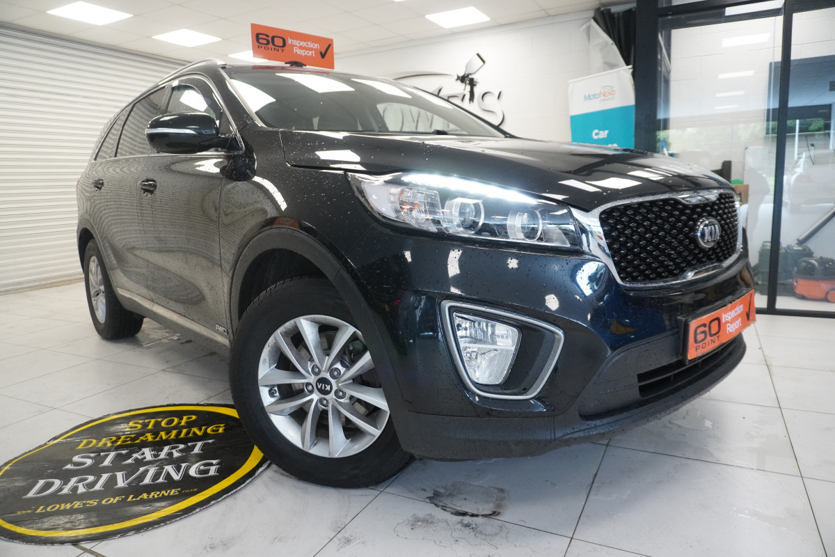 2016 (AUG) KIA SORENTO 2.2 CRDi KX-1 (4 WHEEL DRIVE) — 7 SEATER — ONLY 59,000 MILES