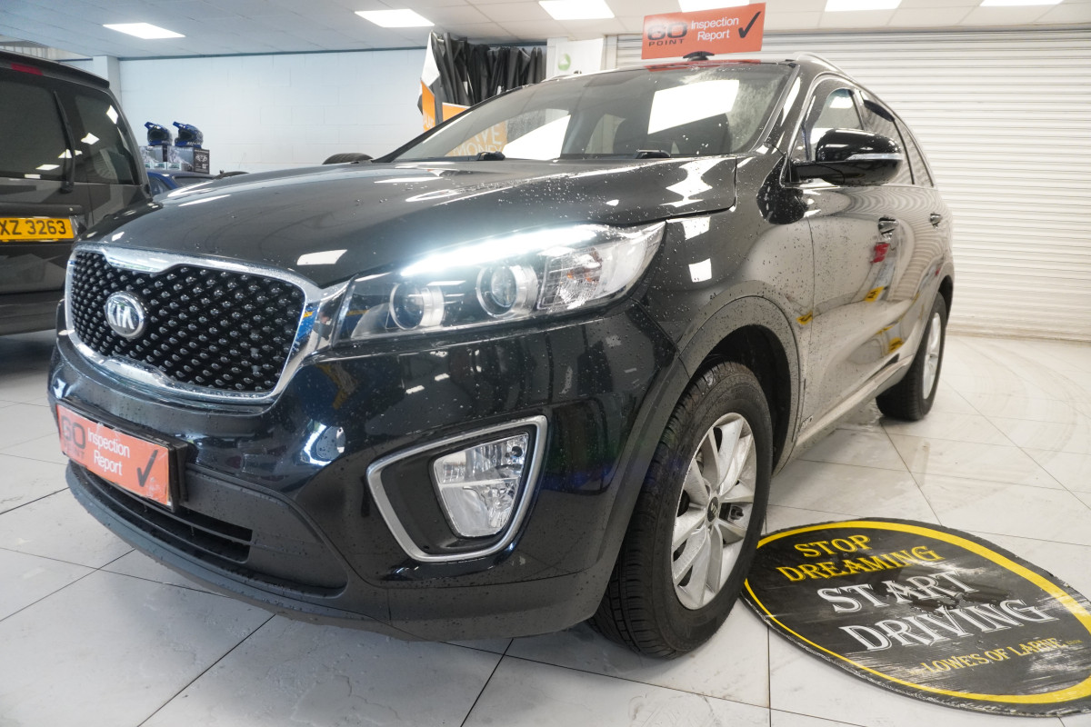 2016 (AUG) KIA SORENTO 2.2 CRDi KX-1 (4 WHEEL DRIVE) — 7 SEATER — ONLY 59,000 MILES